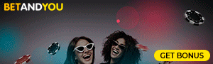 Bet&U 130% welcome bonus (code BIE130)