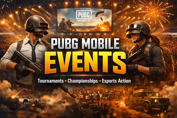 PUBG Mobile events and esports tournament schedule