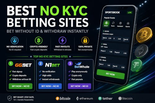 no kyc betting sites fast payouts crypto