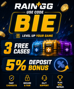 Rain.gg bonus code BIE